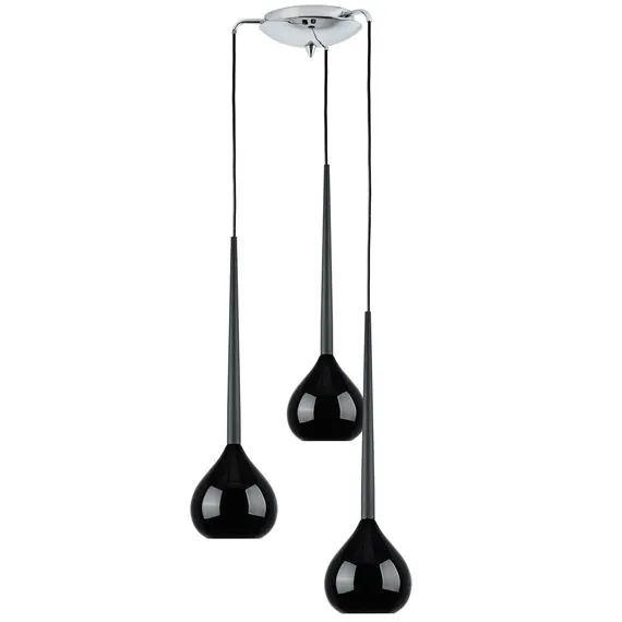 Lightstar 808237 Подвес FORMA 3х40W E14 ЧЕРНЫЙ