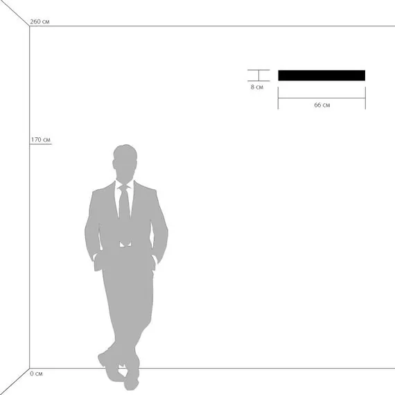 Lightstar 810627 Бра FIUME LED 20W 1900LM Matt black 4000K, изображение 4