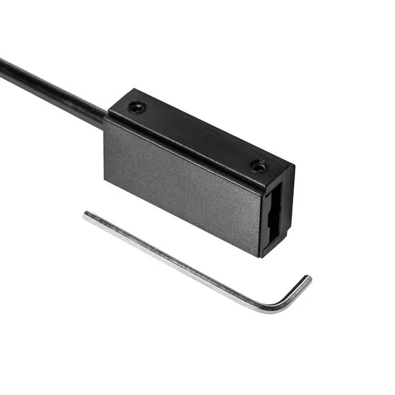 Lightstar 507117 Адаптер д/питания 48V трековый DUE ЧЕРНЫЙ