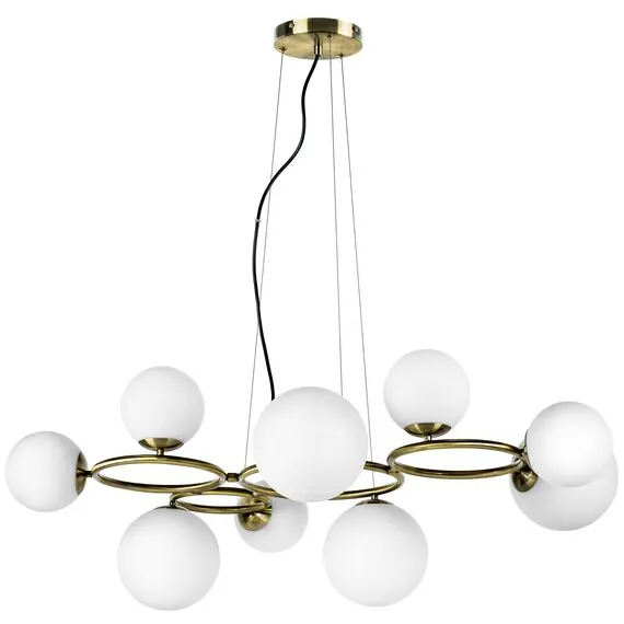 Lightstar 815091 Люстра GLOBO 9х40W G9 ЛАТУНЬ