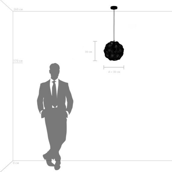 Lightstar 724314 Люстра FERMO 1х40W E27 ХРОМ, изображение 3