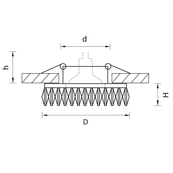 Lightstar 002534 Светильник INGRANO MR16/HP16 ХРОМ/ЗЕРКАЛЬНЫЙ, изображение 2