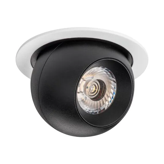 Lightstar i61672 Светильник INTERO LED 9W 850LM 24G БЕЛЫЙ/ЧЕРНЫЙ 3000K (217616+217072)