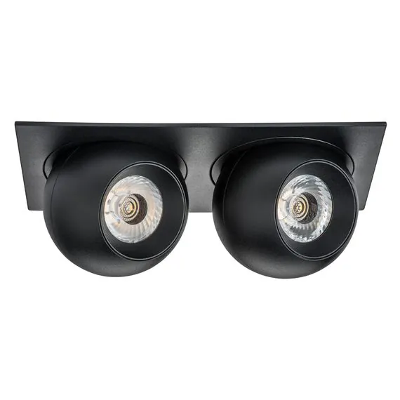 Lightstar i5277272 Светильник INTERO LED 9W*2 850LM*2 24G ЧЕРНЫЙ 3000K (217527+217072+217072)