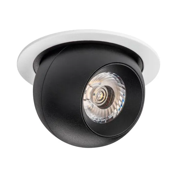 Lightstar i61674 Светильник INTERO LED 9W 850LM 24G БЕЛЫЙ/ЧЕРНЫЙ 4000K (217616+217074)