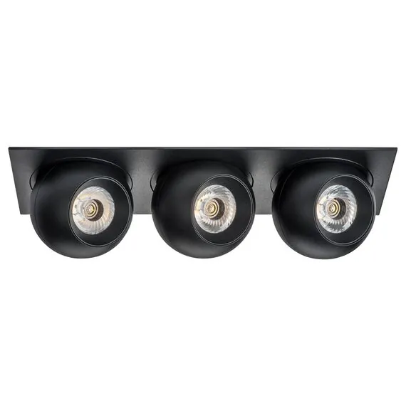 Lightstar i537727272 Светильник INTERO LED 9W*3 850LM*3 24G ЧЕРНЫЙ 3000K (217537+217072+217072+217072)