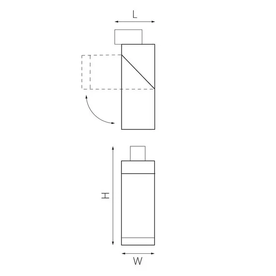 Lightstar A1T051056 Светильник ILLUMO HP16 БЕЛЫЙ (592016+051056), изображение 2