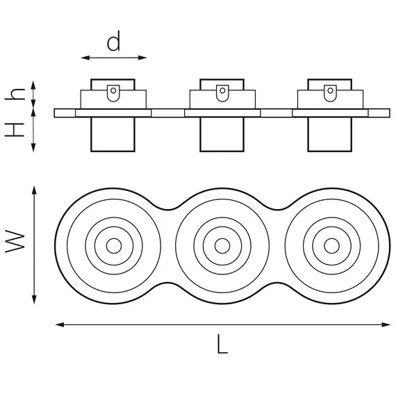Lightstar i637174 Светильник INTERO TUBO LED 7W*3 360LM*3 60G ЧЕРНЫЙ 4000K (217637+217174+217174+217174), изображение 2