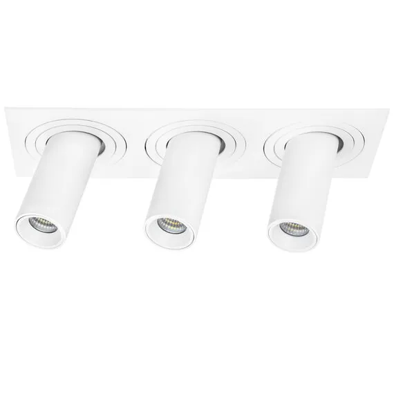 Lightstar i536262 Светильник INTERO TUBO LED 10W 500LM 60G БЕЛЫЙ 3000K (217536+217262+217262+217262)