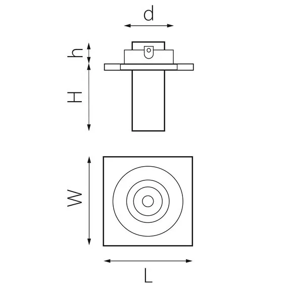 Lightstar i517262 Светильник INTERO TUBO LED 10W 500LM 60G ЧЕРНЫЙ/БЕЛЫЙ 3000K (217517+217262), изображение 2