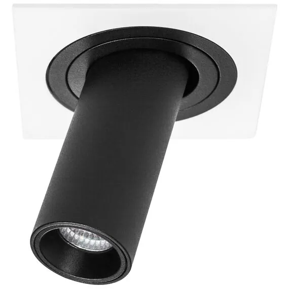 Lightstar i516274 Светильник INTERO TUBO LED 10W 500LM 60G БЕЛЫЙ/ЧЕРНЫЙ 4000K (217516+217274)