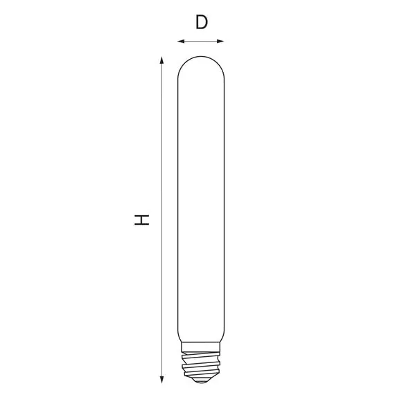 Lightstar 933904 Лампа LED FILAMENT 220V T30 E27 6W=65W 630LM 360G CL 4000K 15000H, изображение 2