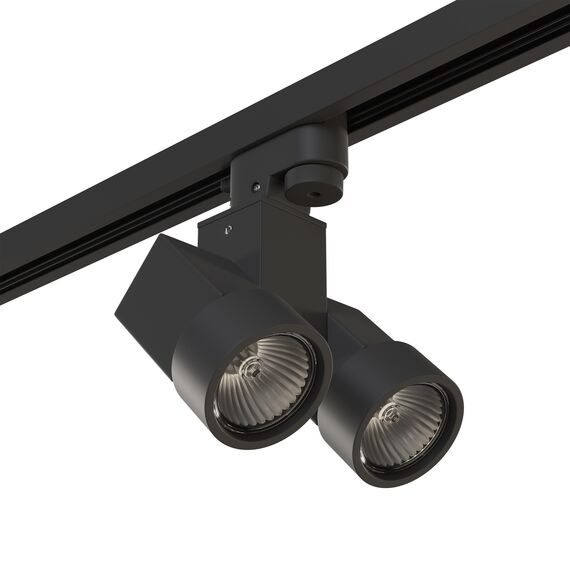 Lightstar A1T051037 Светильник ILLUMO HP16X2 ЧЕРНЫЙ (592027+051037)