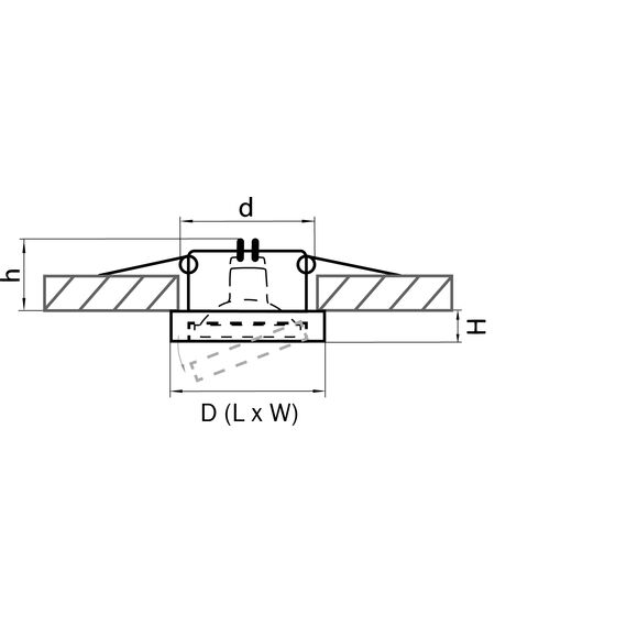 Lightstar 006234 Светильник MATTONI CYL MR16/HP16 ХРОМ, изображение 2