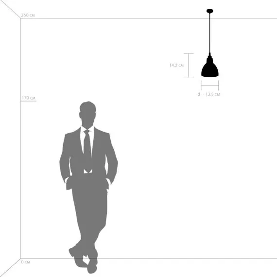 Lightstar 865017 Люстра LOFT 1х40W E14 ЧЕРНЫЙ, изображение 4