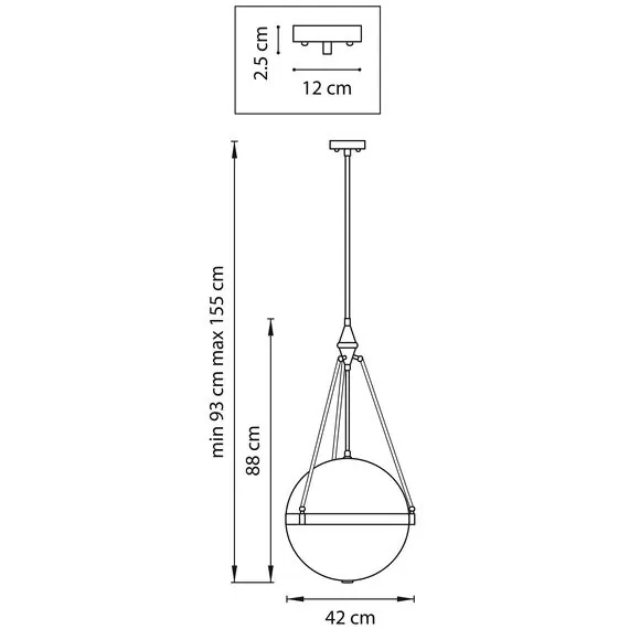 Lightstar 816047 Люстра MODENA 4х40W E27 ЛАТУНЬ/ЧЕРНЫЙ/БЕЛЫЙ, изображение 3