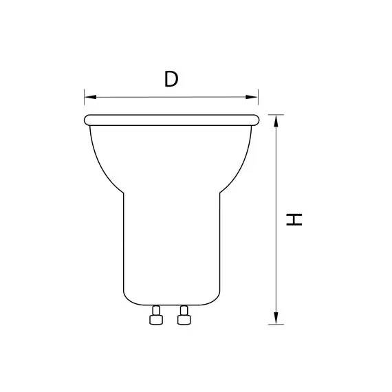 Lightstar 940954 ЛАМПА LED 220V HP11 GU10 3W=35W 230LM 120G 4000K 20000H, изображение 2