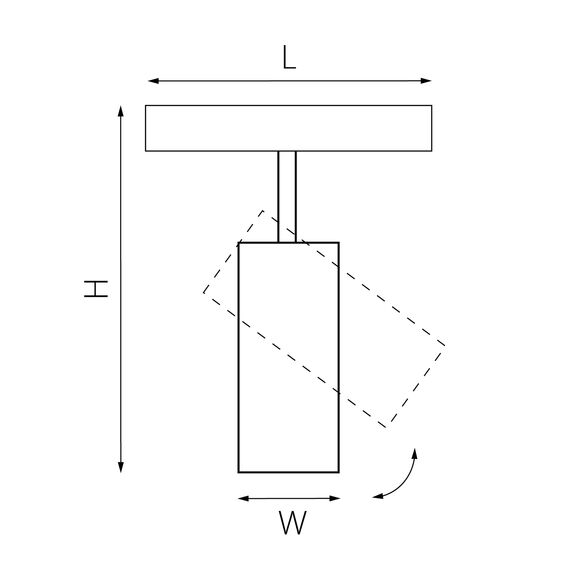 Lightstar 206147 Светильник 24V д/1-фазн трека LINEA LED 3W 180LM 24G ЧЕРНЫЙ 4000K, изображение 2