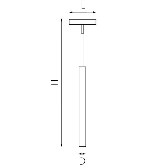 Lightstar 236237 Светильник подвесной 24V д/1-фазн трека LINEA LED 7W 500LM 36G ЧЕРНЫЙ 3000K, изображение 2