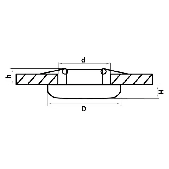 Lightstar 071177 Светильник MONDE LED 7W 560LM 50G ЧЕРНЫЙ 4000K, изображение 2
