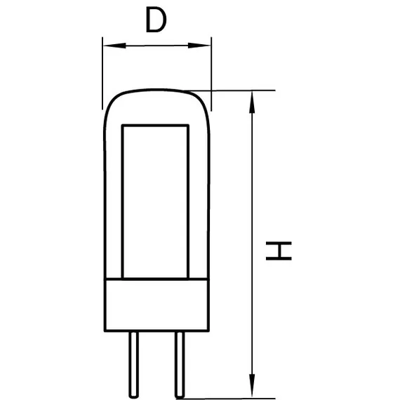 Lightstar 940402 Лампа LED 12V JC G4 3W=30W 150±30LM 360G 3000K 20000H, изображение 2