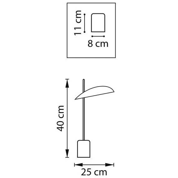 Lightstar 801913 Настольная лампа MARMARA LED 4W 400LM ЗОЛОТО/МРАМОР 3000K, изображение 3
