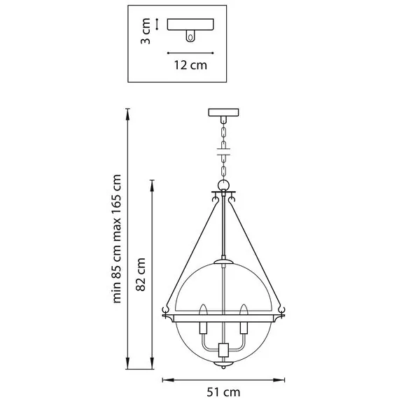 Lightstar 816044 Люстра MODENA 4х40W E14 ХРОМ/ПРОЗРАЧНЫЙ, изображение 2