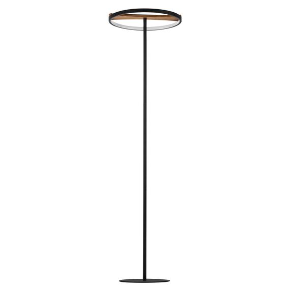 Lightstar 723727 Торшер LODI LED 9W 720LM ЧЕРНЫЙ/ДЕРЕВО 3000K