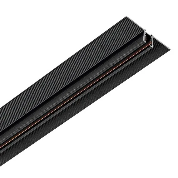 Lightstar 506317 Трек 24V двухконтактный однофазный встраиваемый LINEA 1м ЧЕРНЫЙ