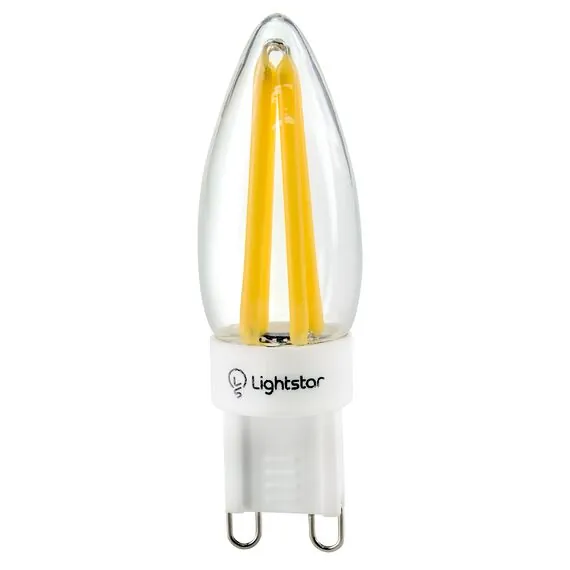 Lightstar 940474 Лампа LED 220V C35 G9 5W=40W 280LM 360G 4000K 20000H