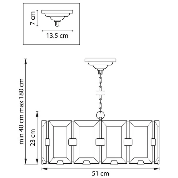 Lightstar 713267 Люстра NOVARA 6x40W E14 ЧЕРНЫЙ МАТОВЫЙ, изображение 3