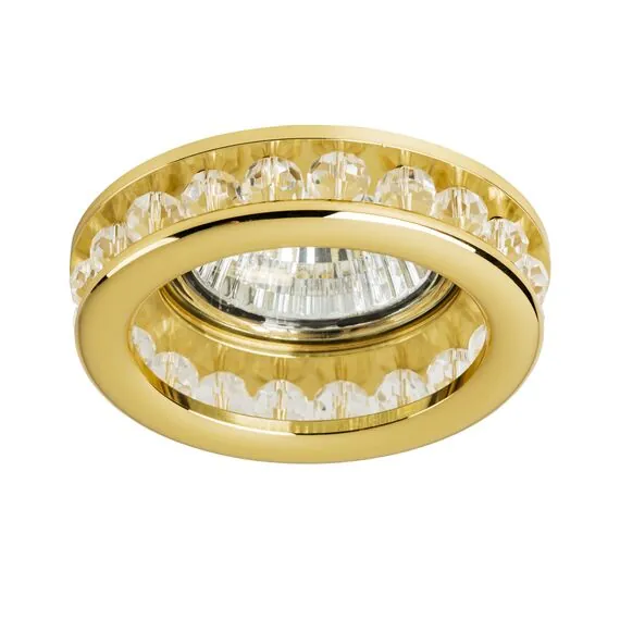 Lightstar 031702 Светильник MONILO INC MR16/HP16 ЗОЛОТО/ПРОЗРАЧНЫЙ