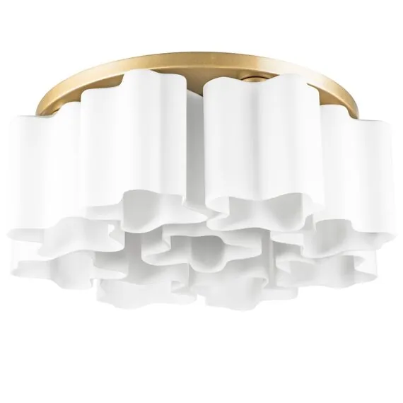 Lightstar 802093 Люстра NUBI 9х40W E27 ШАМПАНЬ/БЕЛЫЙ