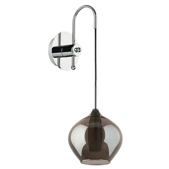 Lightstar 803547 Бра PENTOLA 1х25W G9 ХРОМ/ДЫМЧАТЫЙ