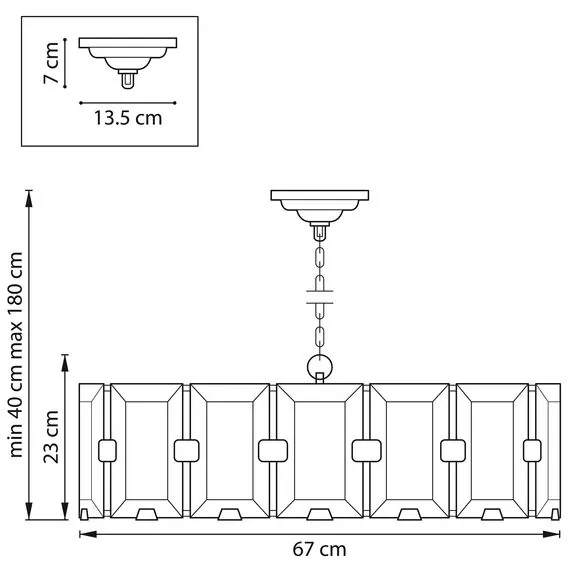 Lightstar 713287 Люстра NOVARA 8x40W E14 ЧЕРНЫЙ МАТОВЫЙ, изображение 3