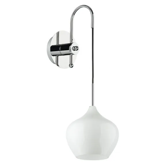 Lightstar 803540 Бра PENTOLA 1х40W E14 ХРОМ/БЕЛЫЙ