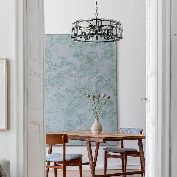 Lightstar 713287 Люстра NOVARA 8x40W E14 ЧЕРНЫЙ МАТОВЫЙ, изображение 2