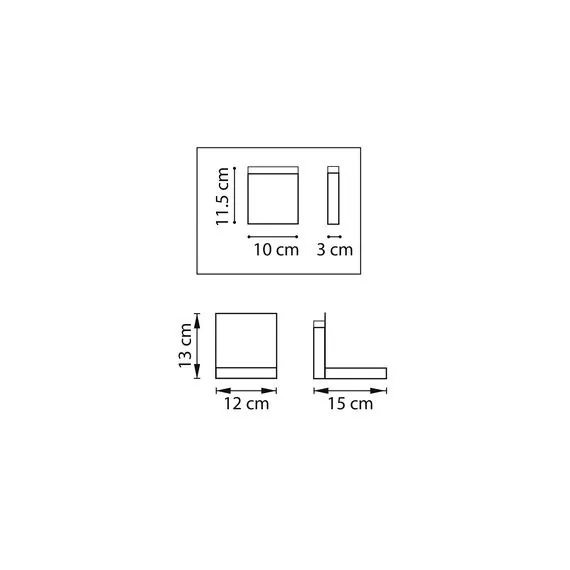 Lightstar 808516 Бра MURO 3W LED LM БЕЛЫЙ 3000K, изображение 2
