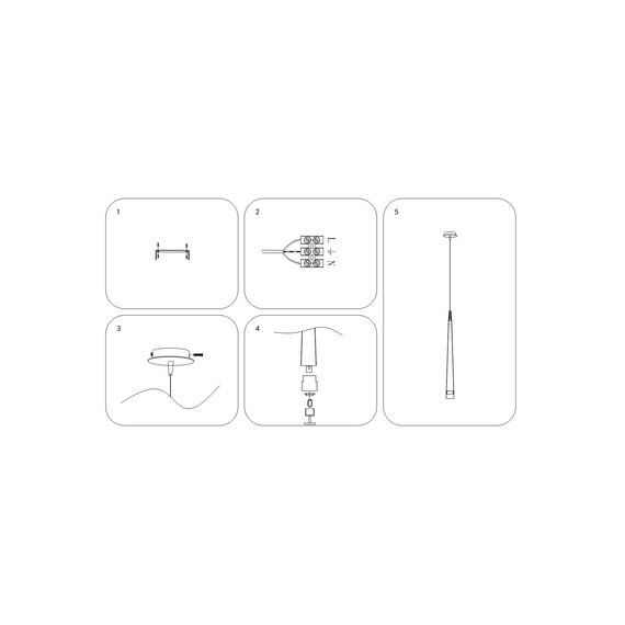 Lightstar 807014 Подвес PUNTO 1х25W G9 chrome, изображение 4