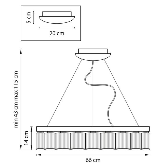 Lightstar 812186 Люстра NIBBLER 18х6W(Led) G9 ЧЕРНЫЙ/БЕЛЫЙ, изображение 2