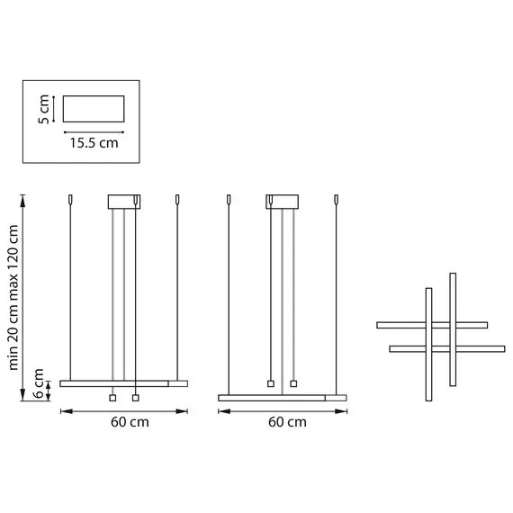 Lightstar 739123 Люстра PALLA 50W LED 1920LM ЗОЛОТО 3000-6000K, изображение 2