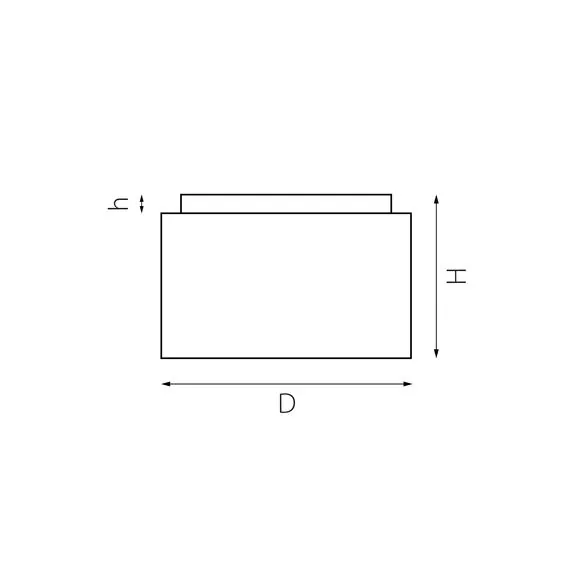 Lightstar 202431 Насадка торцевая с рассеивателем на светильник RULLO HP16 МАТОВЫЙ, изображение 2