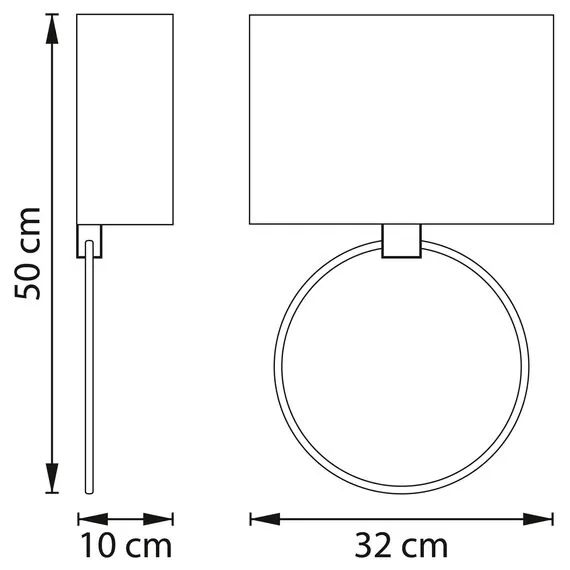 Lightstar 713623 Бра REGOLO 2х40W E14 ЗОЛОТО, изображение 2