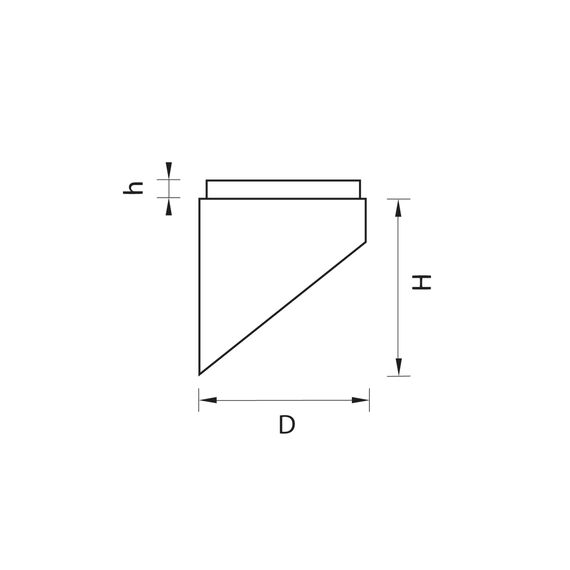 Lightstar 201487 Насадка торцевая на светильник RULLO HP16 ЧЕРНЫЙ, изображение 2
