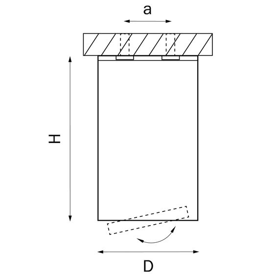 Lightstar 214406 Светильник RULLO HP16 БЕЛЫЙ, изображение 2