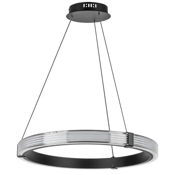 Lightstar 736267 Люстра ROTONDA 30W LED 1474LM 360G ЧЕРНЫЙ 3000K
