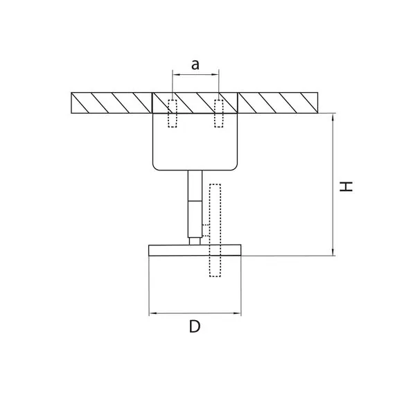 Lightstar 590010 Потолочное крепление RULLO для светильников 21443Х/21448X ЗОЛОТО, изображение 2