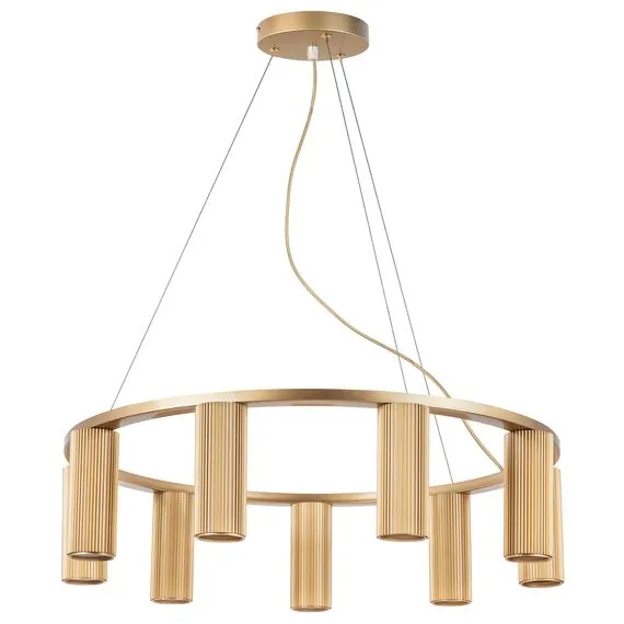 Lightstar 718093 Люстра ROMA 9х28W GU10 (led) CHAMPAGNE GOLD