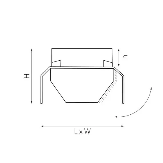 Lightstar 202486 Насадка торцевая на светильник RULLO HP16 БЕЛЫЙ, изображение 2