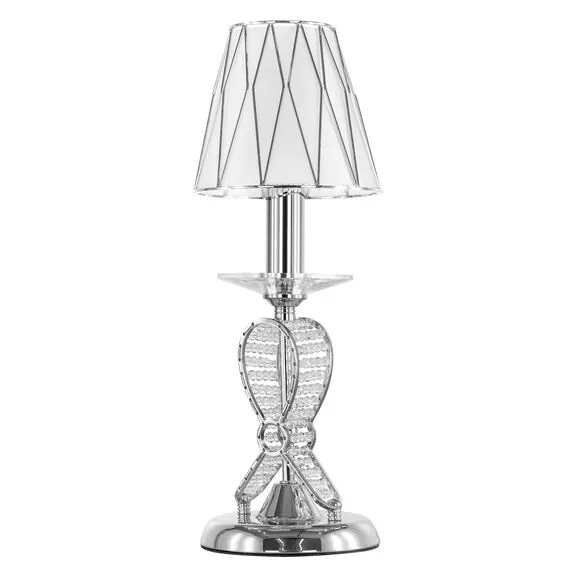 Lightstar 705914 Настольная лампа RICCIO 1х40W E14 ХРОМ